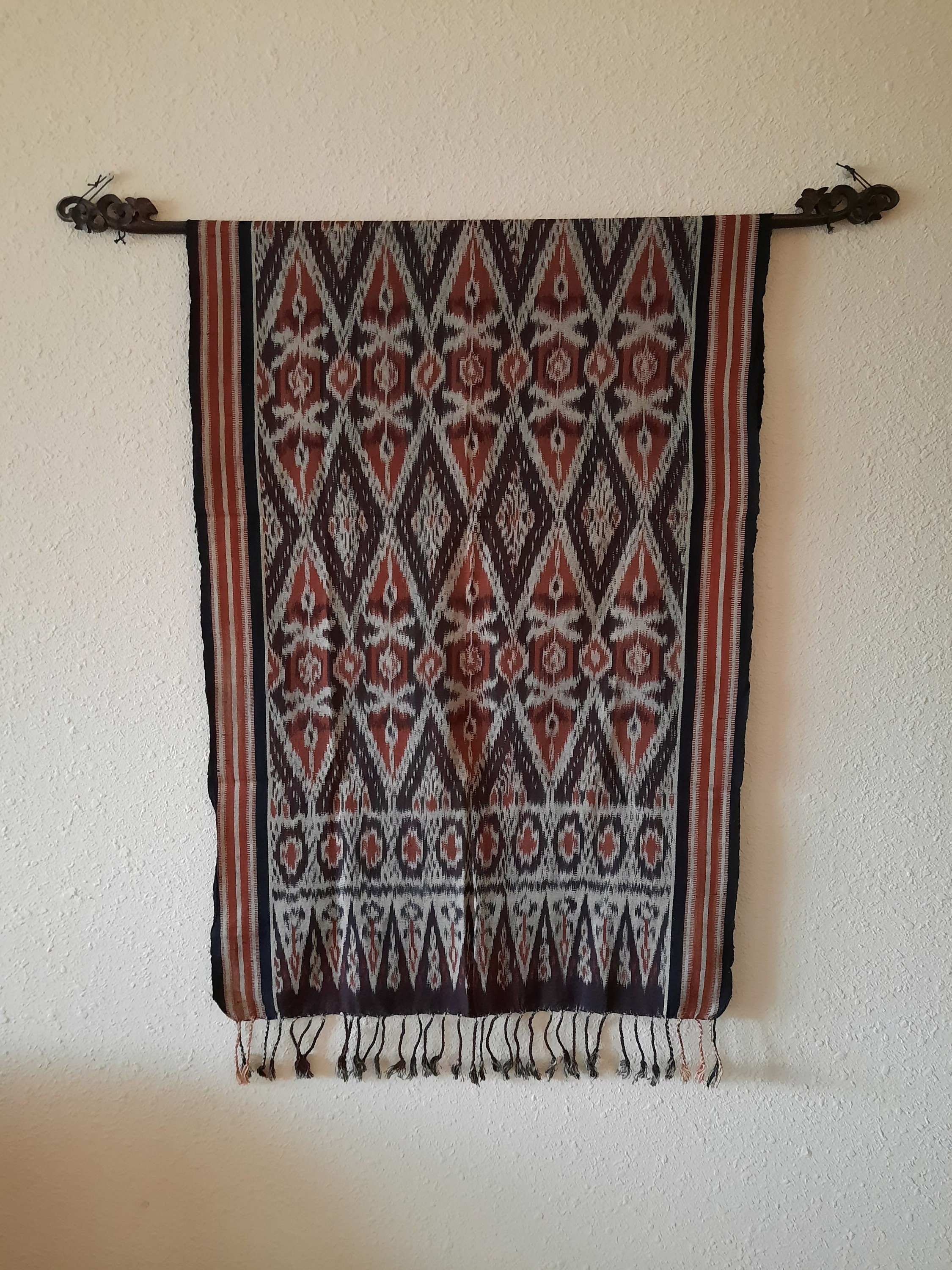 Sumba cotton ikat handmade in a loom