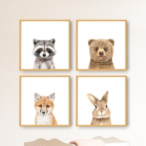 Nursery Animals Print Safari Baby Animal Prints Cute Animals Etsy Nursery Animals Print Safari Baby Animal Prints Cute Animals Etsy