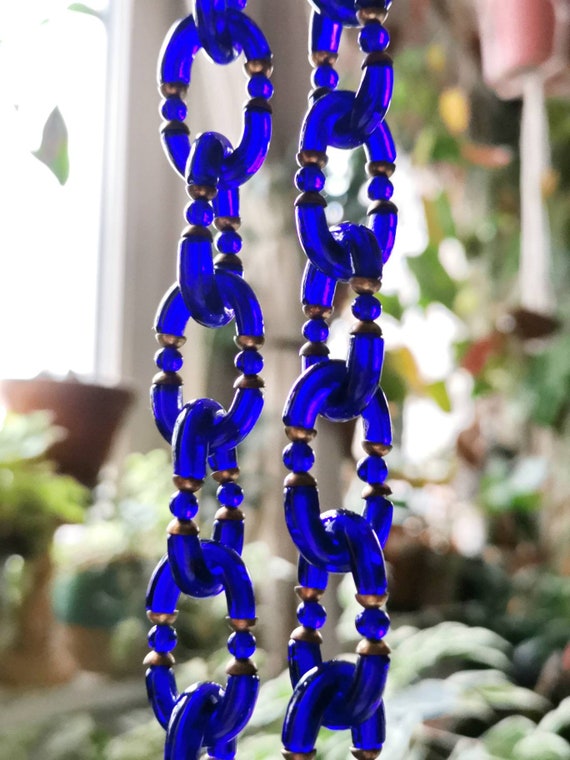 Archimede Seguso Necklace Designed for Chanel Cobalt /royal