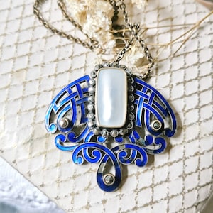 Archimede Seguso Necklace Designed for Chanel Cobalt /royal