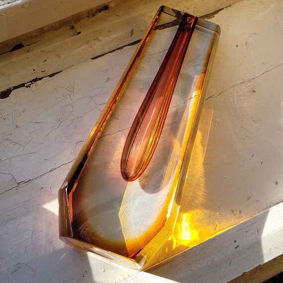 Pavel Hlava for Export Design 花瓶 ガラス チェコスロバキア 1960年