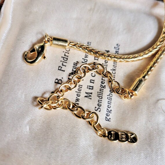 Camrose & Kross JBK Jaqueline Kennedy Necklace Golden Tassels and