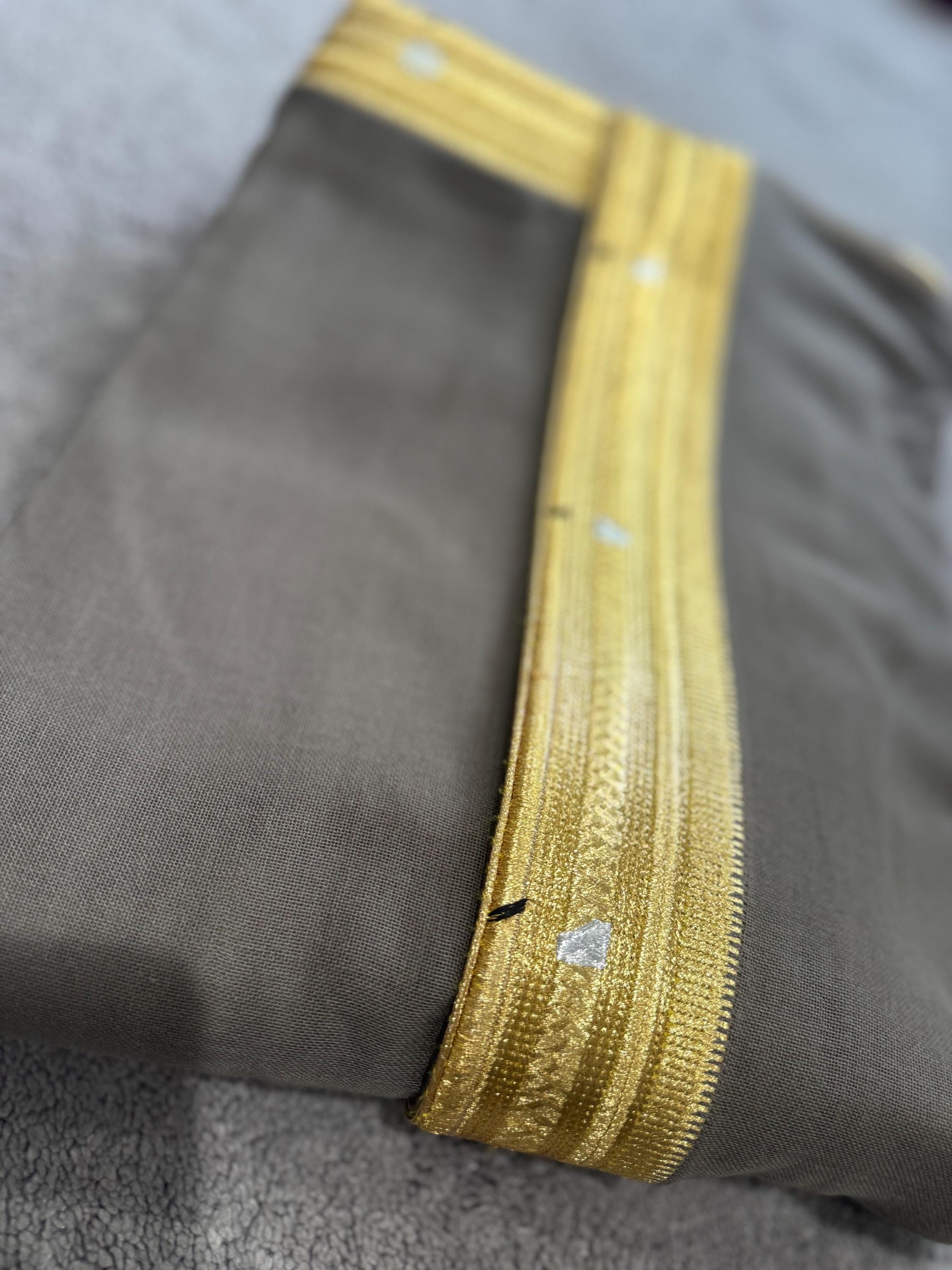 Pure Olive Bisht Thobe Set men bisht Islamic Arab Dress Sheikh Imam Kaftan Cloak Bisht Abaya Eid Robe color premium quality Ramadan Salah