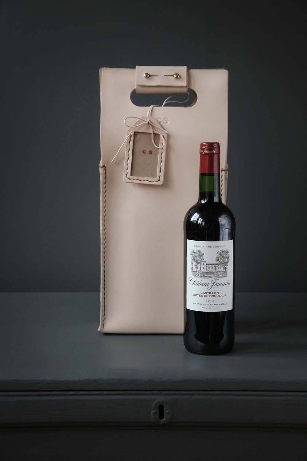 Luxury wine tote hotsell
