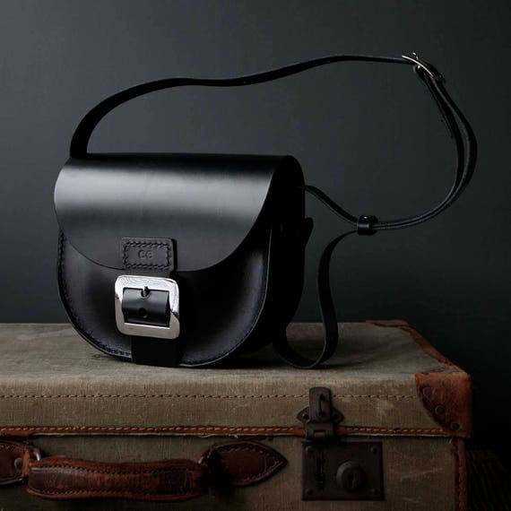 the square satchel in bridle leather