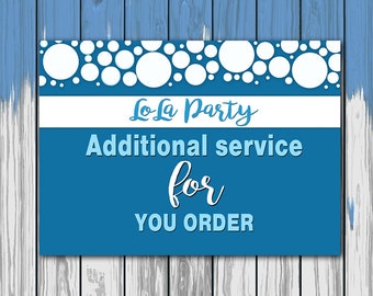 LeSie - Personal Listing only - Additional service  - Custom Listing