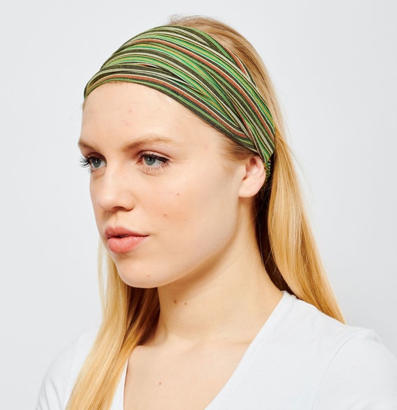 Nepal Fairly Traded Ethnic Ethical Boho Bandana New Tie Dye Hair Band Wrap