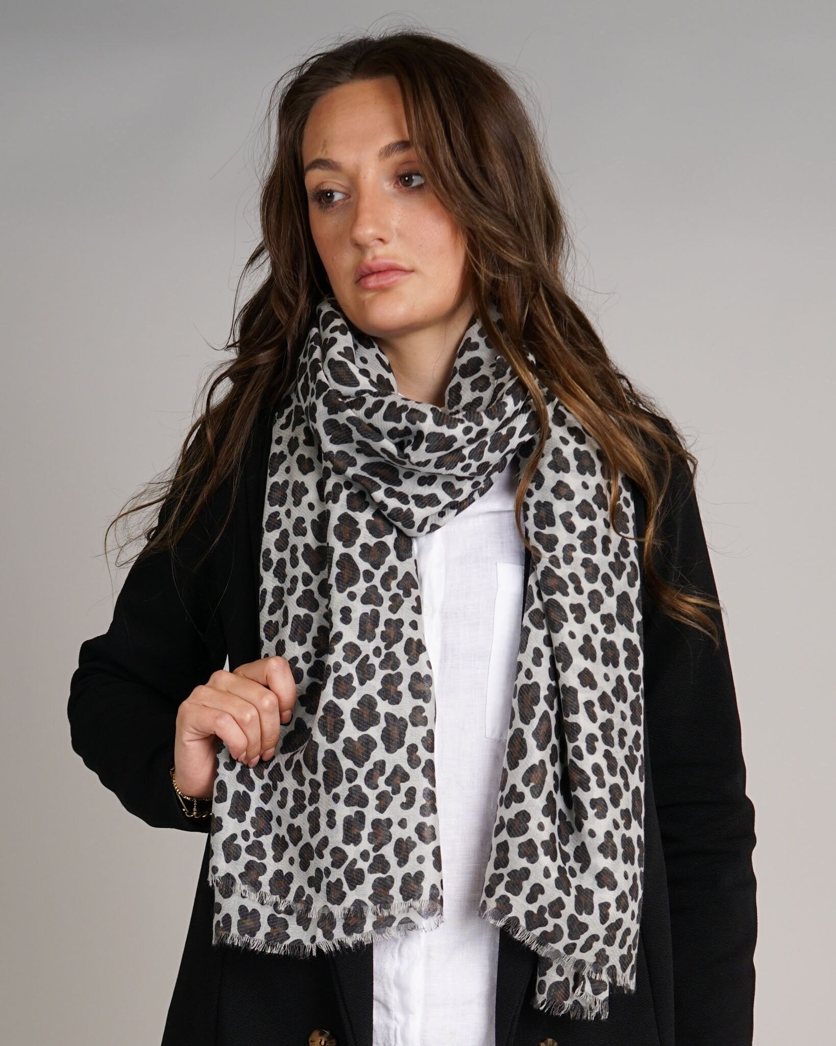Leopard Print Scarf Etsy Canada