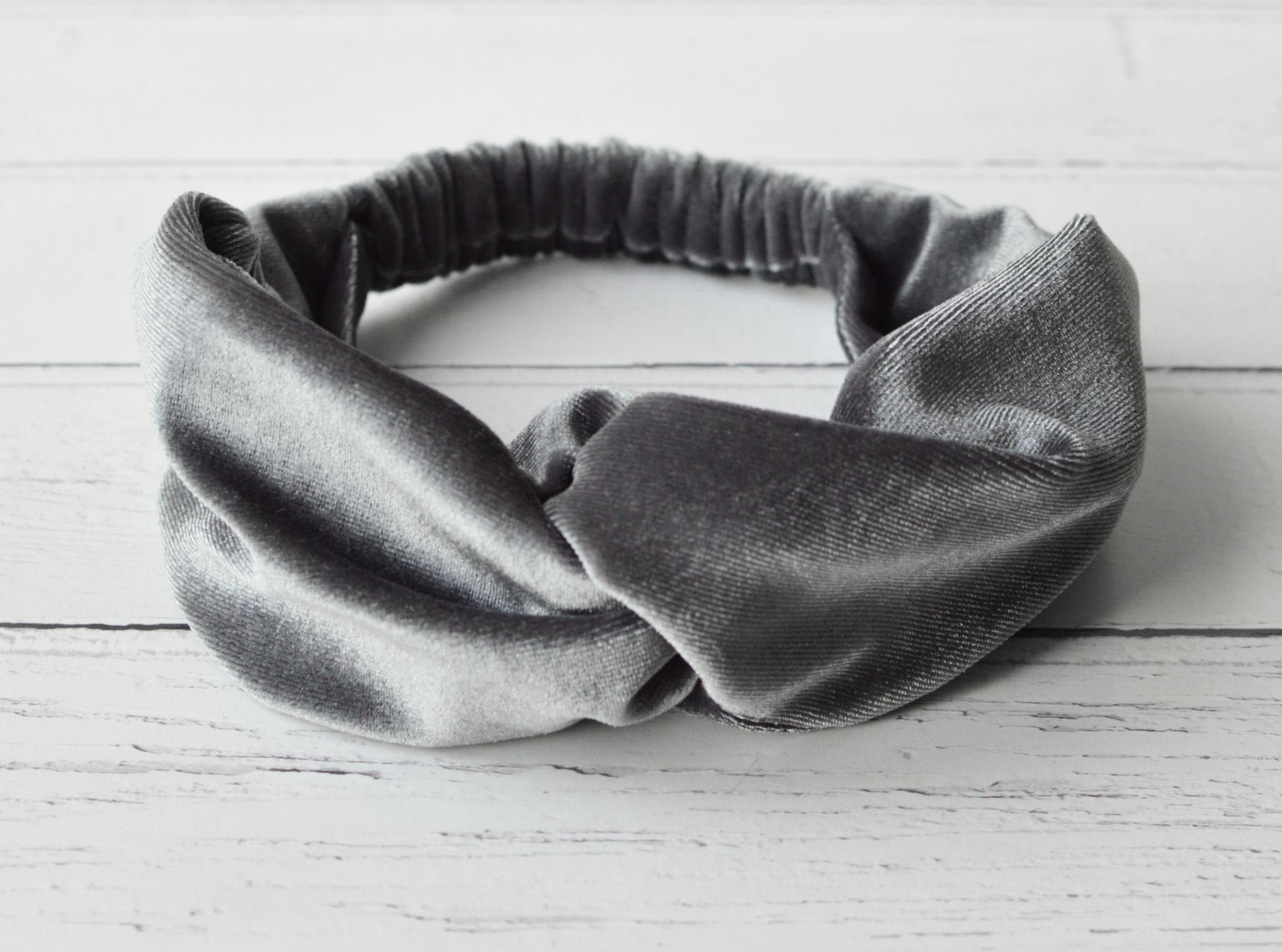 Hairband Twist Gold - Fascia Capelli, In Seta Naturale, "Twist - Foto 6