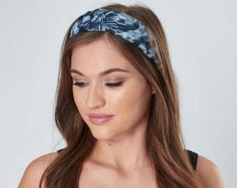 ☆TATIANA☆ Bandana Velvet Hairband HB0102 Velvet Tiana Headband -- Black – Jennifer Behr LLC