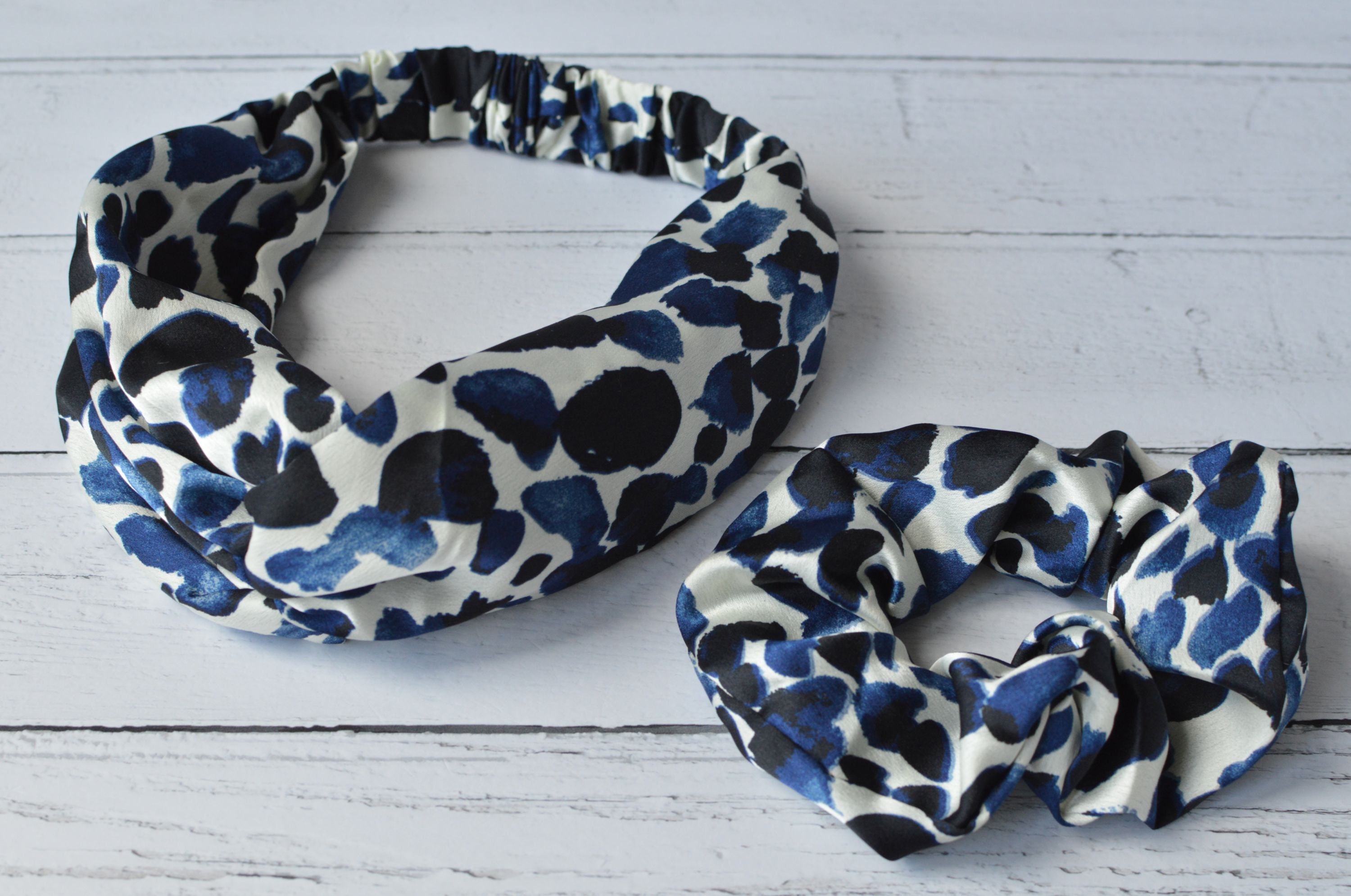 NWT Slip 100% silk leopard knot twist headband Amazon.com : Red by Kiss Silky Headband for Women Twist  main image 4