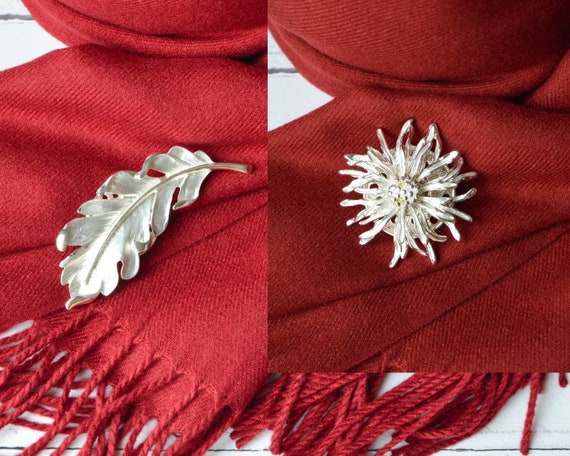 Magnetic brooches for on sale scarves