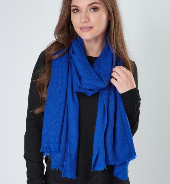 Womens Premium Pure Cashmere Scarf