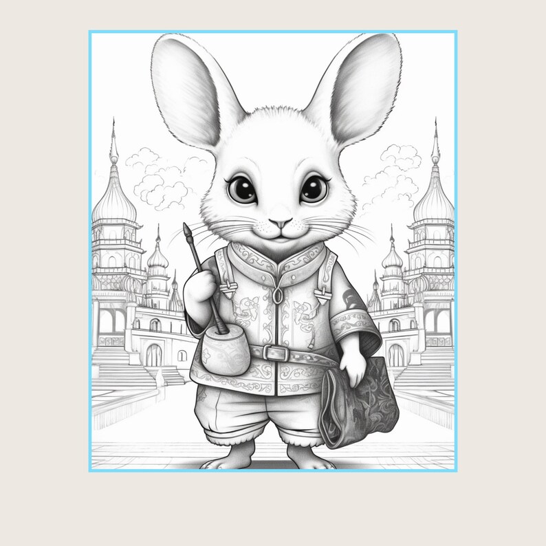 15 Animal Coloring Pages for Adults and Kids Printable - Etsy