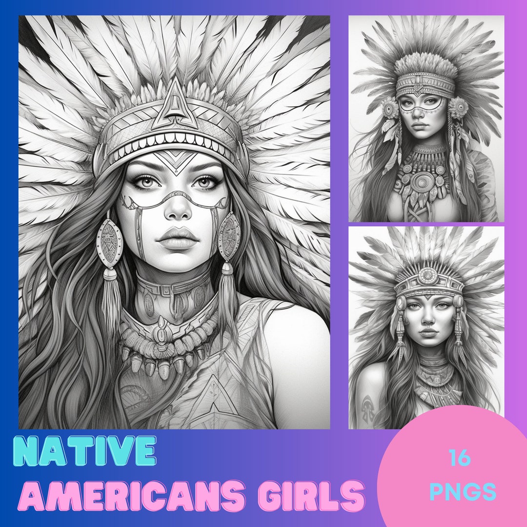 16 Native Americans Coloring Pages Adult Coloring Pages Coloring