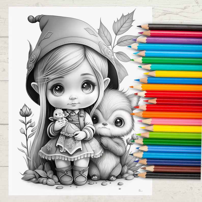 Gnomes Coloring Pages for Adult and Kid Simple Gnomes Christmas Gnome ...