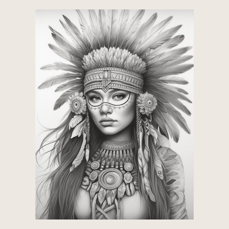 16 Native Americans Coloring Pages Adult Coloring Pages Coloring
