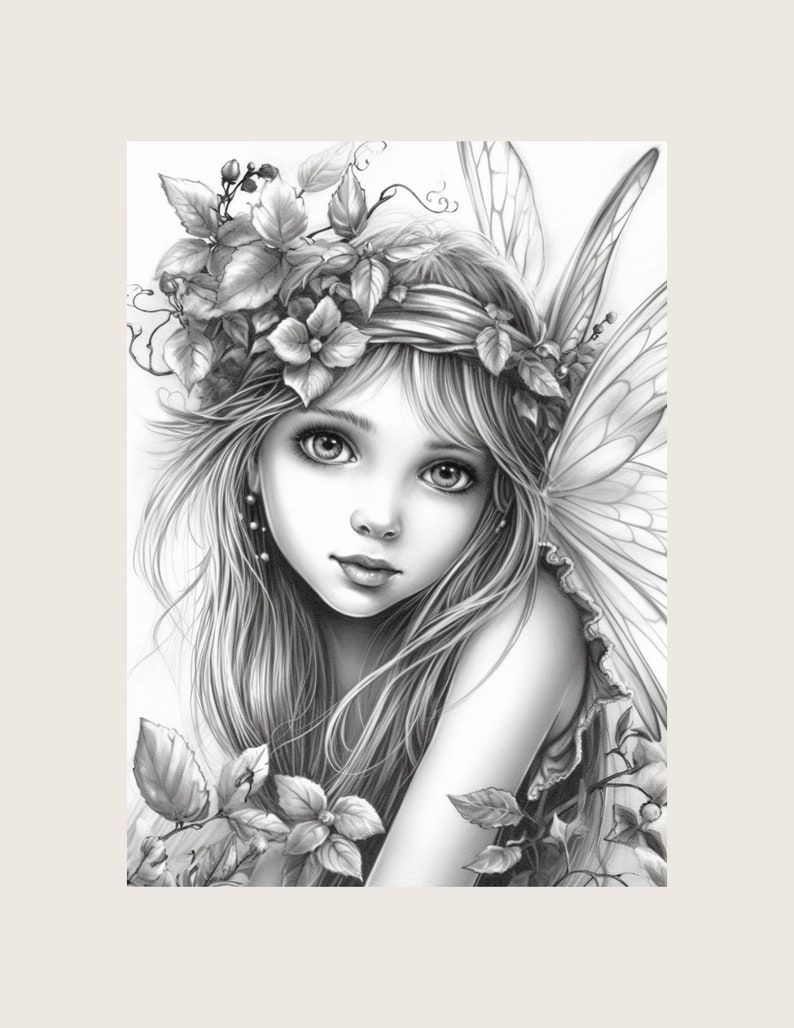 10 Beautiful Fairy Coloring Pages B Adult Coloring Pages, Beautiful