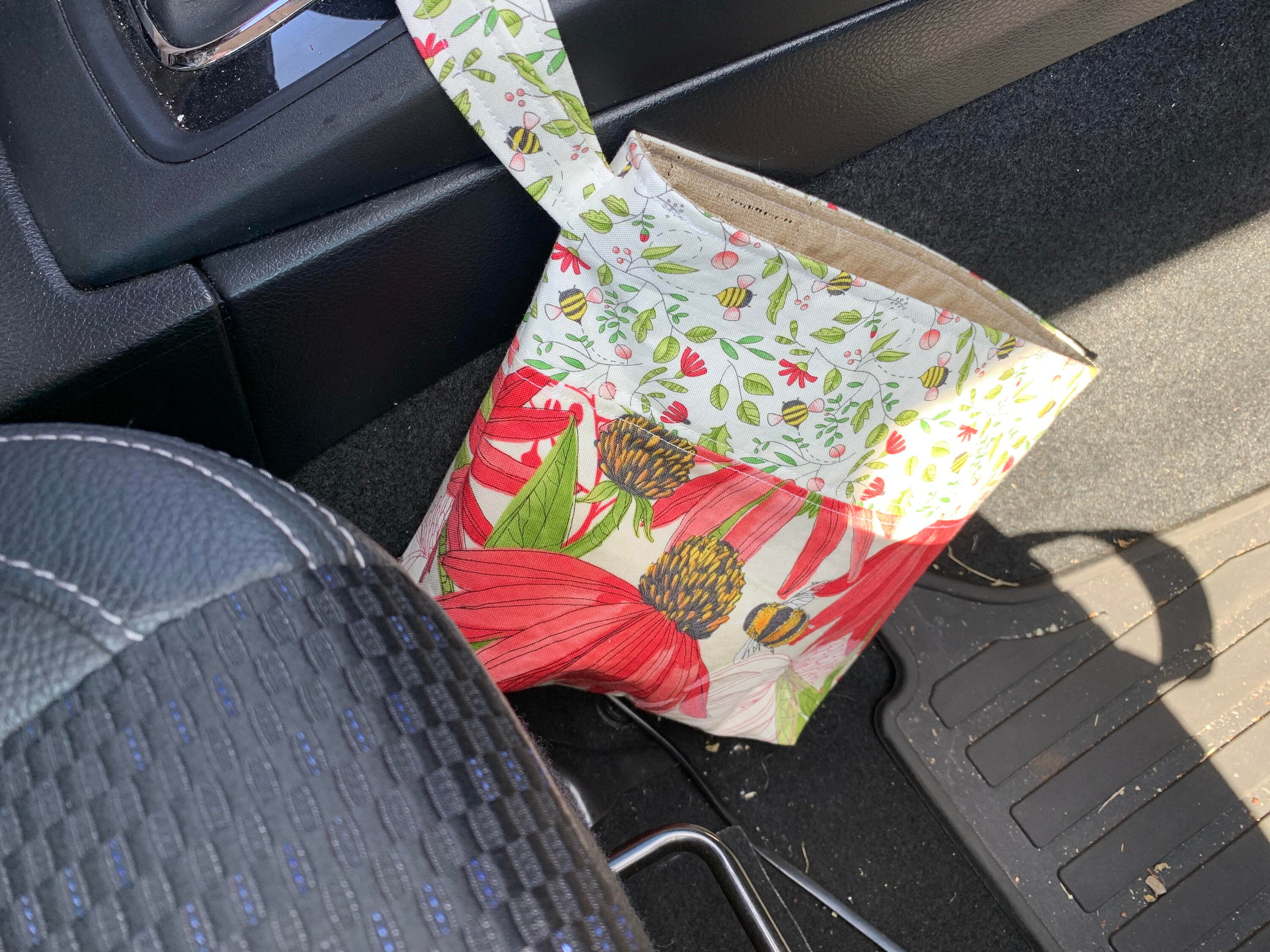 Car waste bag vehicle trash bag decorative cat fabric waste Etsy