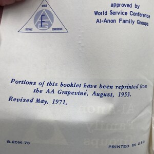 al anon brochure al anon brochure