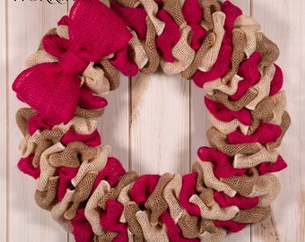 camo burlap rolls for wreaths