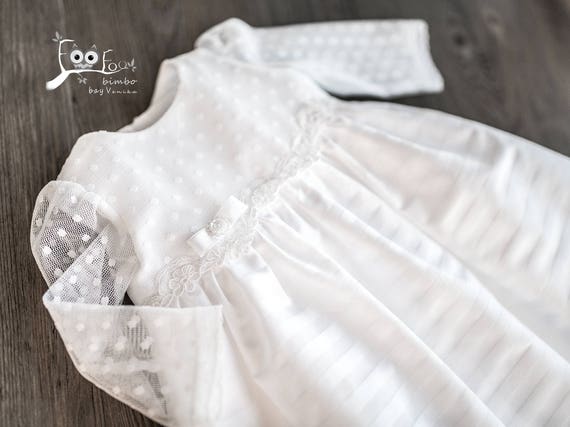 white colour long gown
