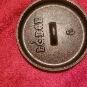 lodge #6 camp oven lid CRACKED