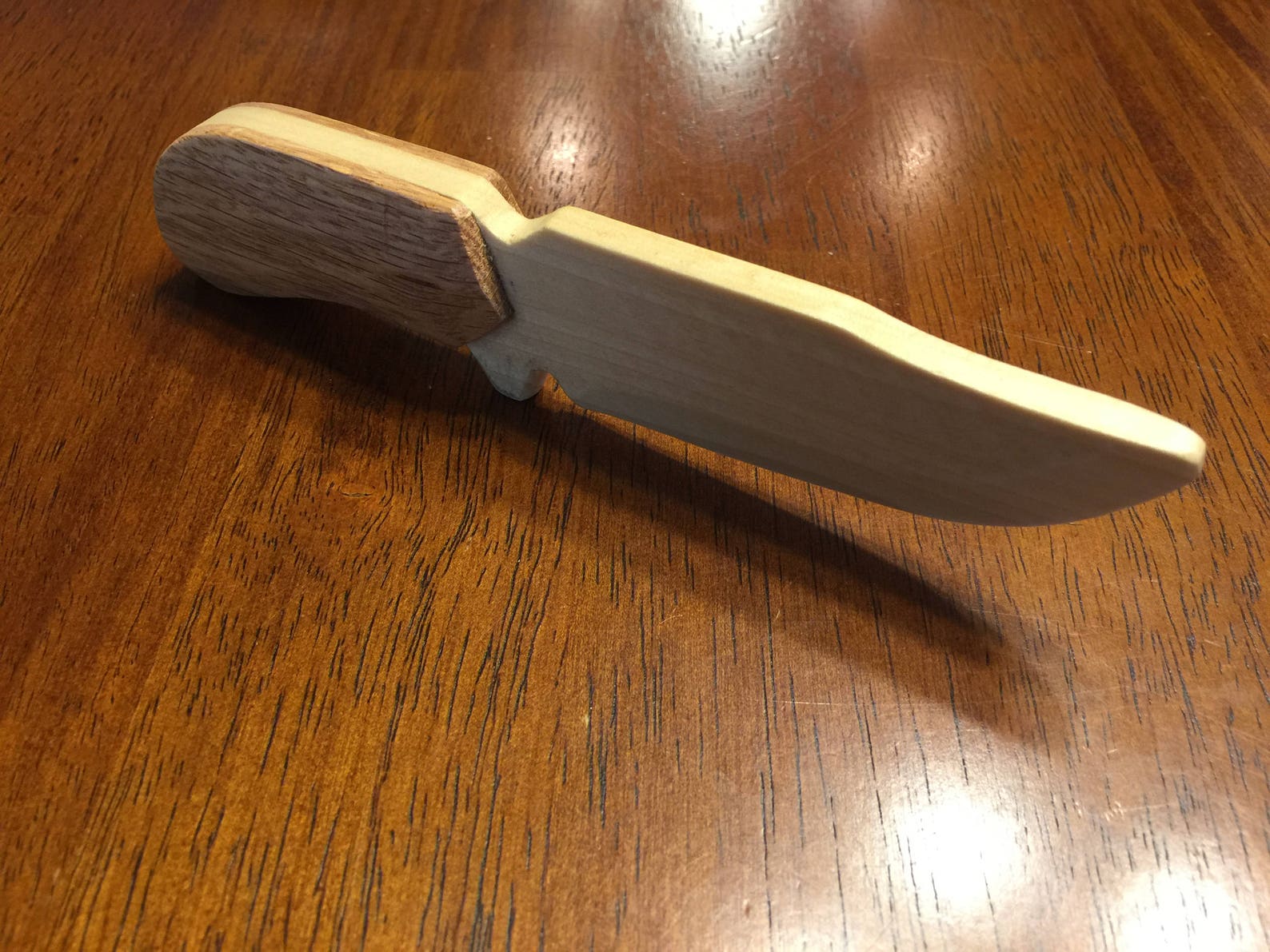 TOY HUNTING KNIFE Made With Real Wood for Kids for Play Etsy
