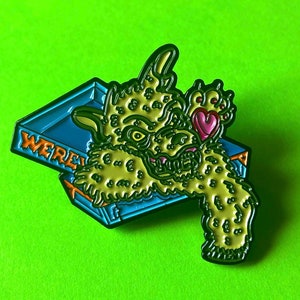 Werewolf Skin! Enamel Pin - Halloween - Goosebumps - 90s Nostalgia - Soft Enamel - RL Stine - Slappy - HorrorLand - Jacket pin