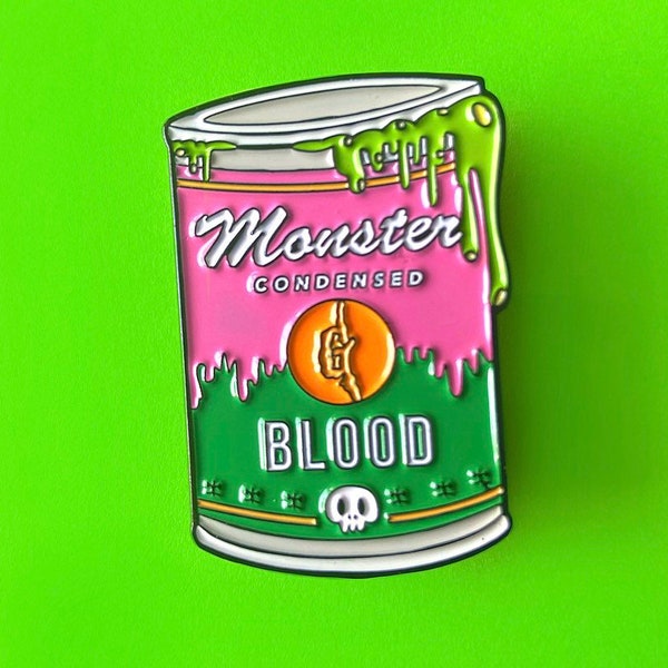 Monster Blood Enamel Pin - Halloween - Goosebumps - 90s Nostalgia - Enamel Pin