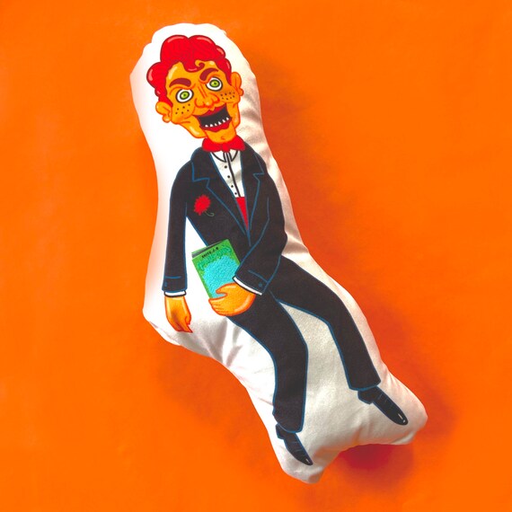 Slappy the Dummy Plushie Pillow Plushie Halloween Etsy India