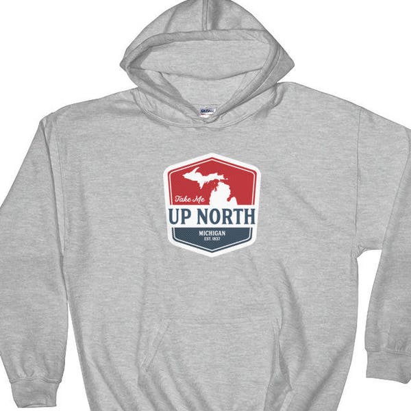 Upper Peninsula Michigan Sweatshirt - Etsy