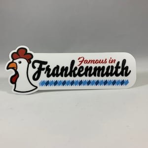 Frankenmuth Chicken Michigan Travel Sticker