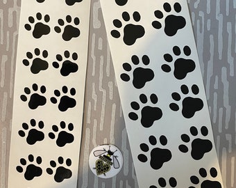 Paw Print Vinyl Decals