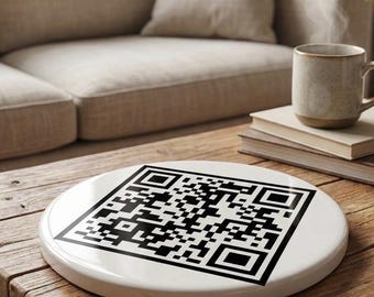 10” QR Code Shop/Vehicle Vinyl Decal