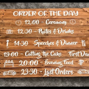 Palltext - Vinyldekaler för bröllop