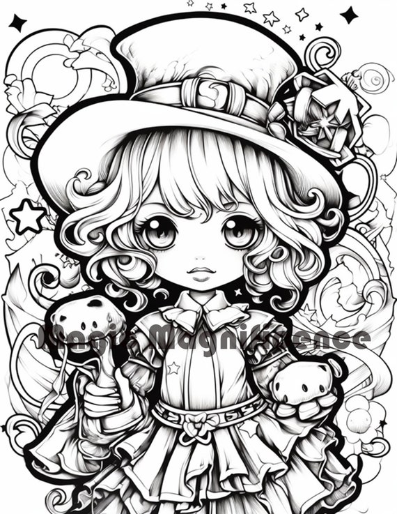 chibi anime coloring book: Kawaii Japanese Manga Drawings And Cute Anime  Characters Coloring Page For Kids And Adults : publishing, : 9798463186270  : Blackwell's