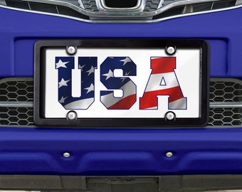 USA License Plate