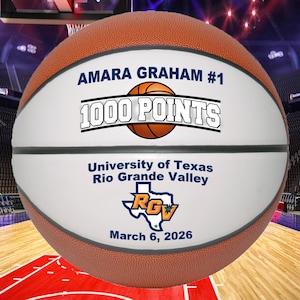 Full Size 1000 Point Basketball
