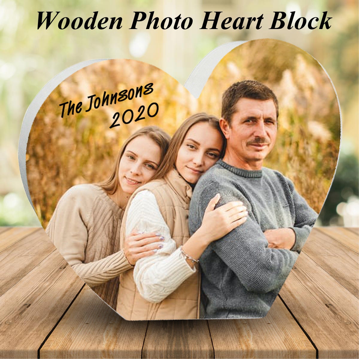 Photo Wood Heart