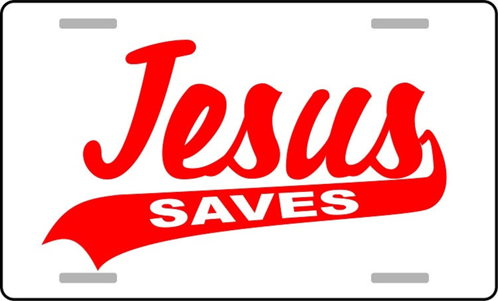 Jésus sauve la plaque dimmatriculation Etsy France