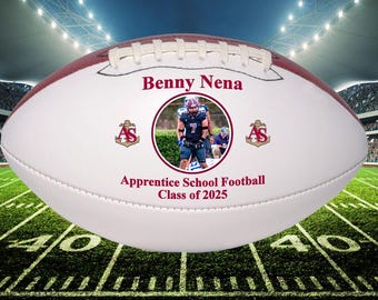 Personalized Photo Football