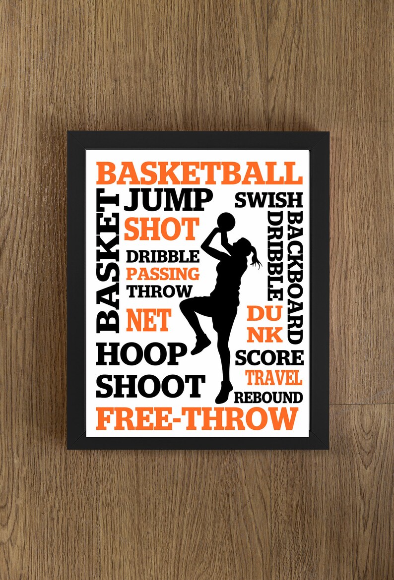 Basketball Term Plaques image 1