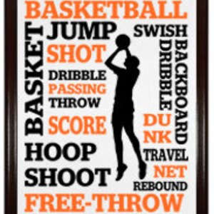 Basketball Term Plaques image 6