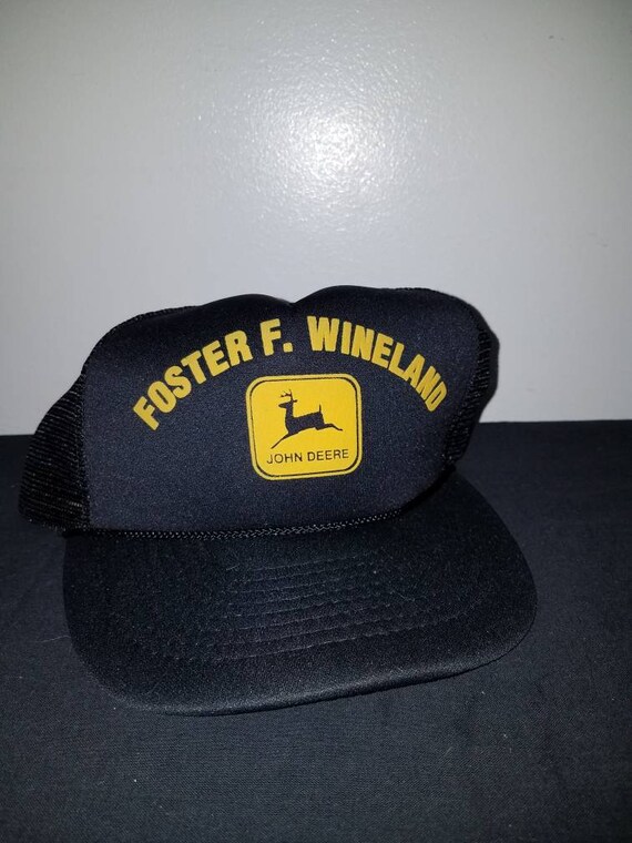 john deere trucker hat vintage
