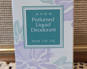 Vintage Avon Perfumed Liquid Deodorant 2oz NIB