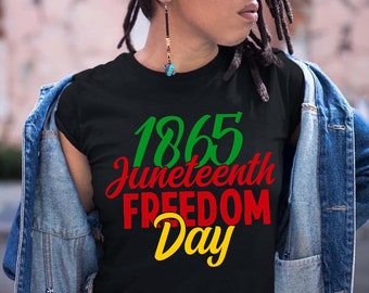 Juneteenth SVG, Black History SVG, Black Power SVG, Black woman Gifts Svg, Since 1865 Svg, Digital Download Cut files for Circut Sublimation