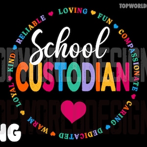 School Custodian png, sublimation design download, back to school png, Custodian life png, Custodian png, Custodian gift
