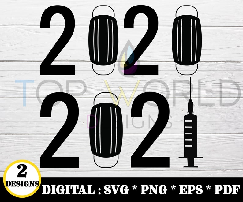 Download 2021 SVG Mask Syringe Quarantined Clipart PNG 2020 | Etsy