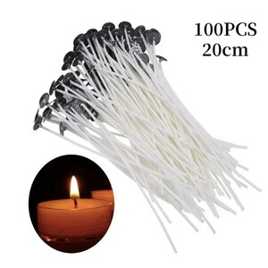 105-Piece Candle Making Kit - Eco-Friendly Soy Wax, Smokeless Wicks, Wood & Cotton Cores - Scented Home Craft Accessories image 9